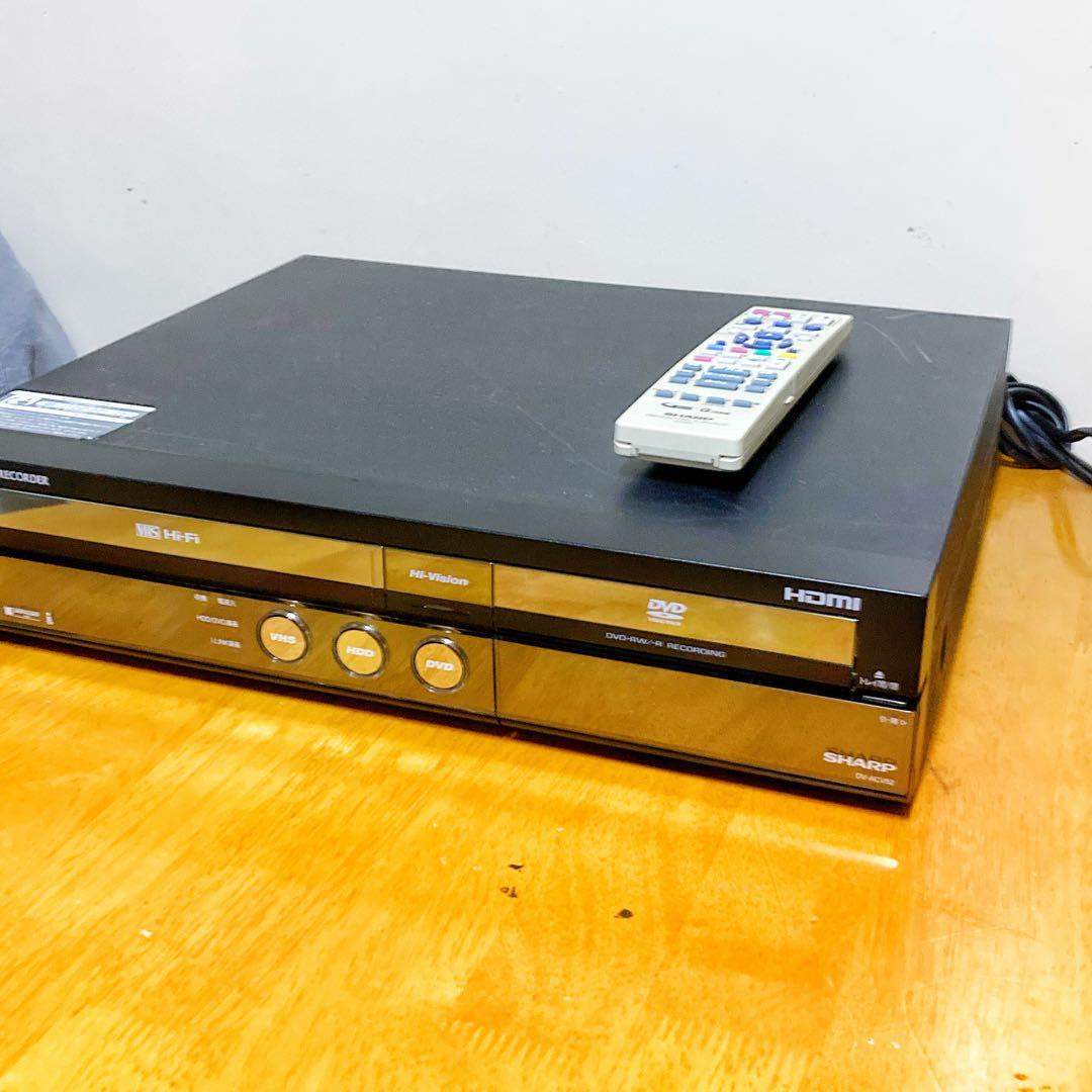 SHARP シャープ　AQUOS HDD搭載DVDビデオ一体型レコーダー