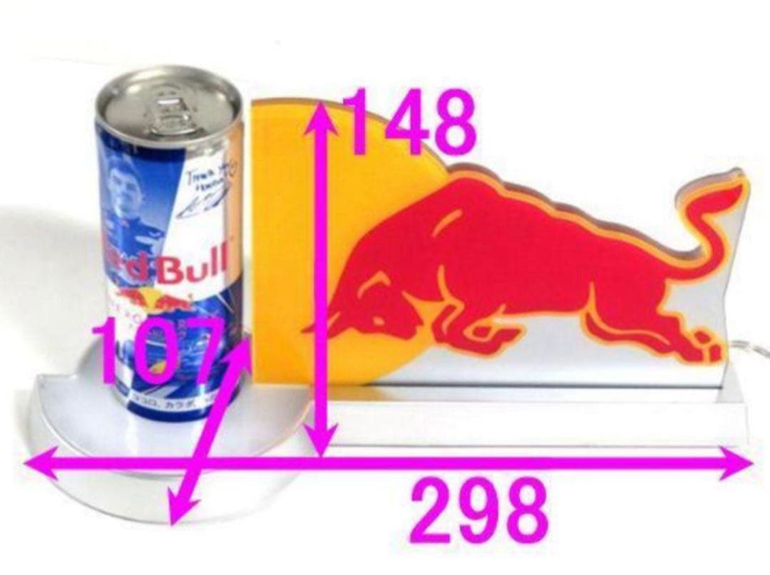 早い者勝ち最終値下げ！！Red Bull LED冷蔵庫　おまけ付き！