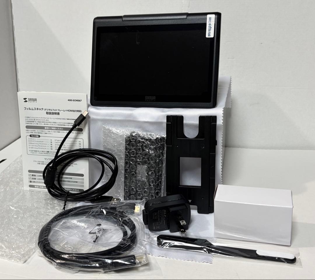 美品サンワサプライフィルムスキャナ400-SCN067 400万/2200万画素