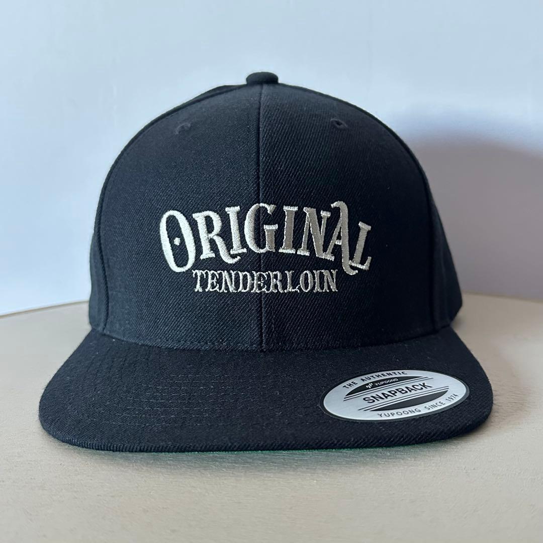 TENDERLOIN テンダーロイン　スナップバック　キャップ　ブラック