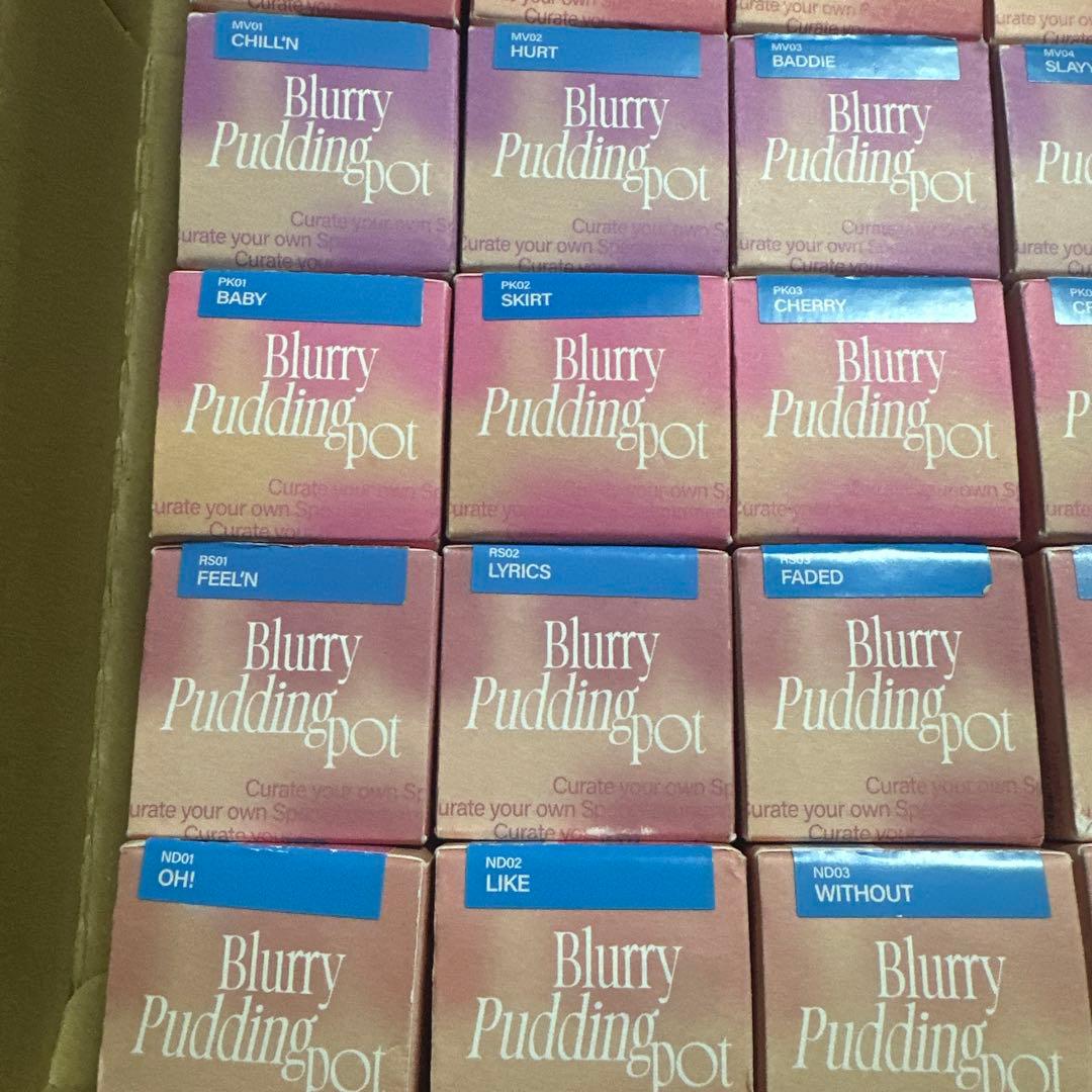 Blurry Pudding Pot クリームチーク 35個セット