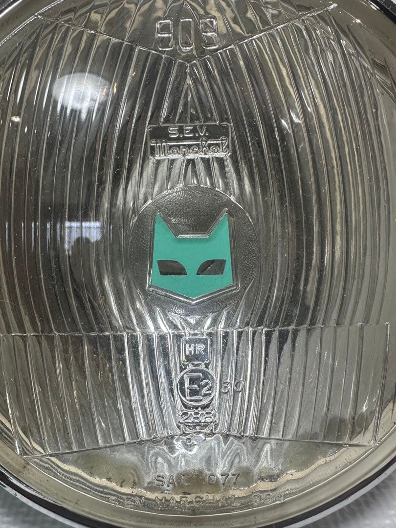 当時物マーシャル909ヘッドライトASSYS.E.V. MARCHALシビエ