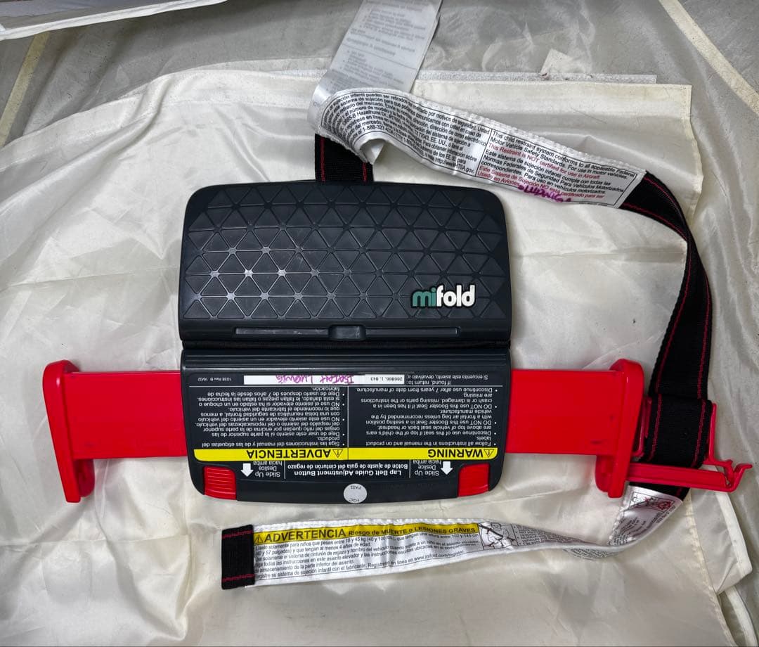 mifold マイフォールド アメリカ安全規格適合　FMVSS 213 ハワイ