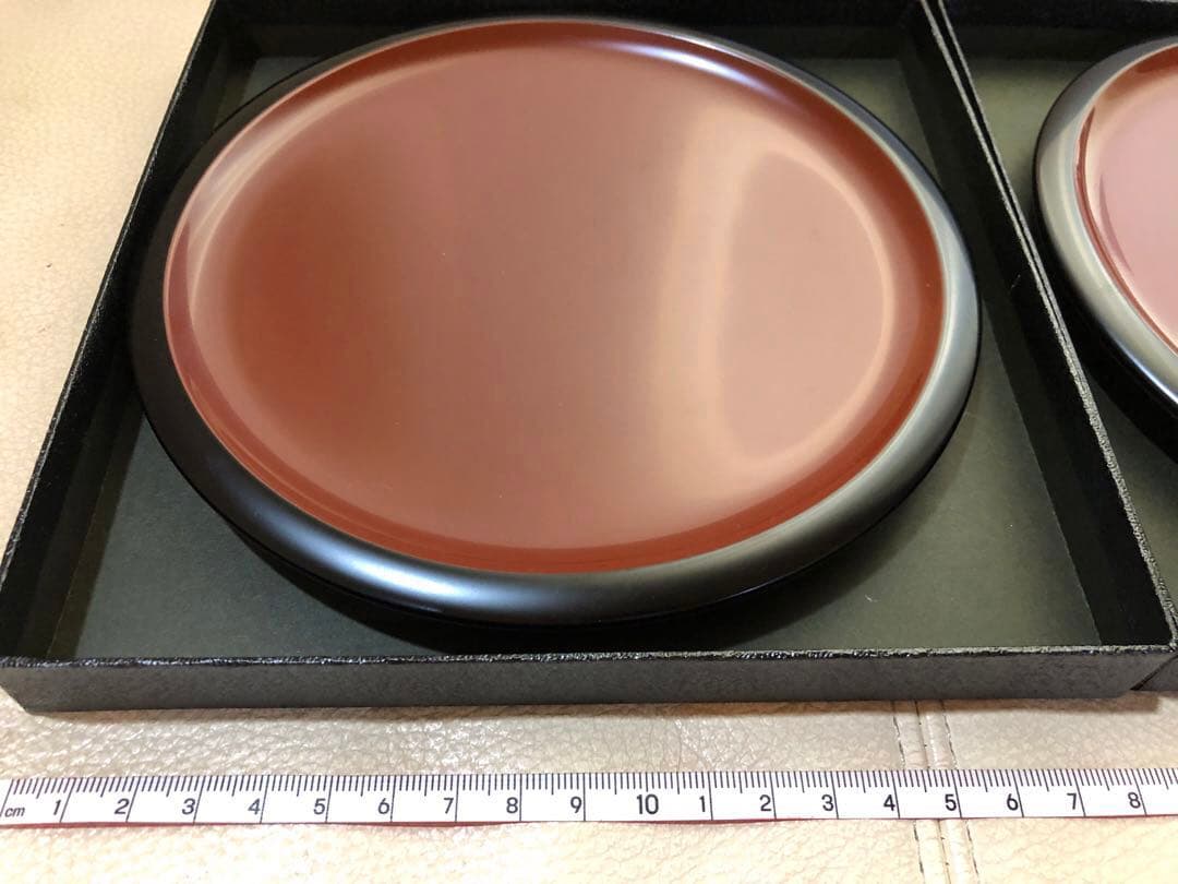 輪島塗　Hananuri ケーキ皿　2枚