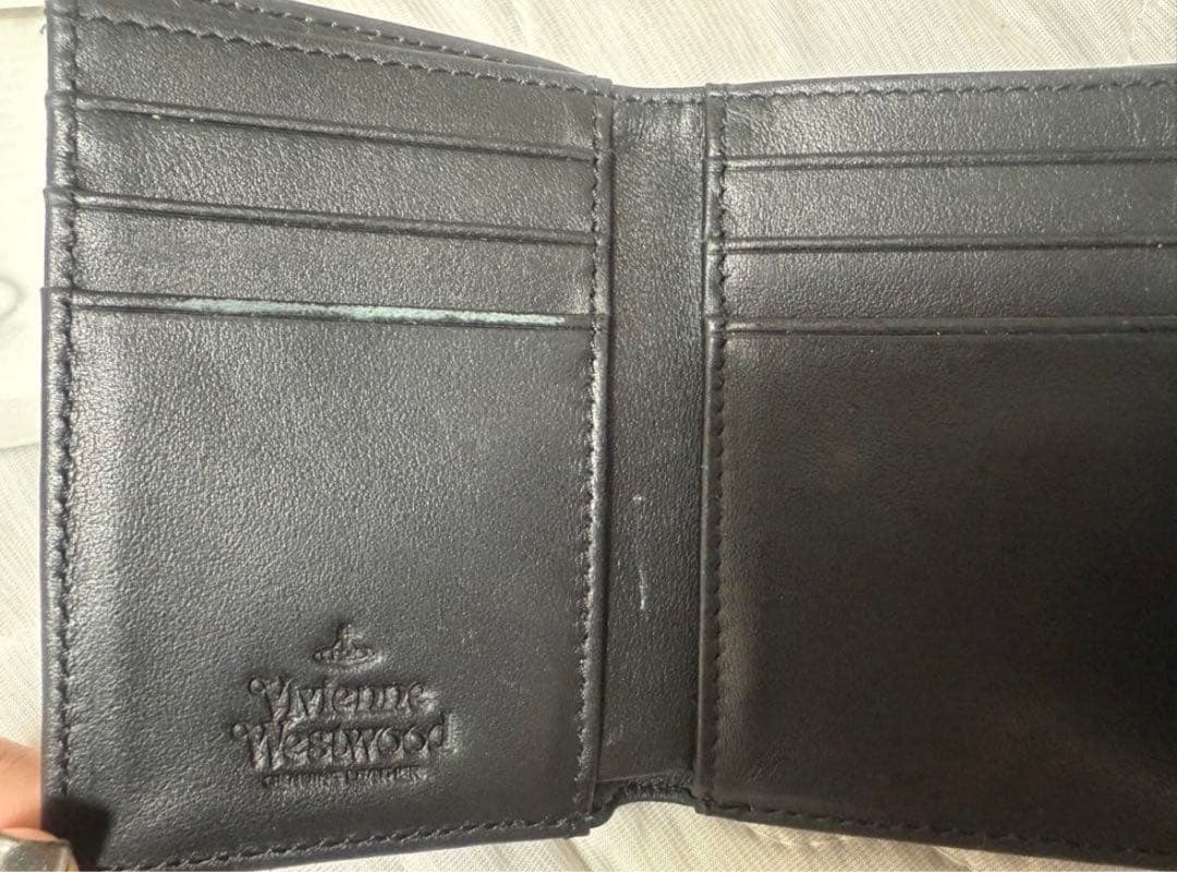 vivienne westwood 三つ折り財布 がま口 立体オーブ
