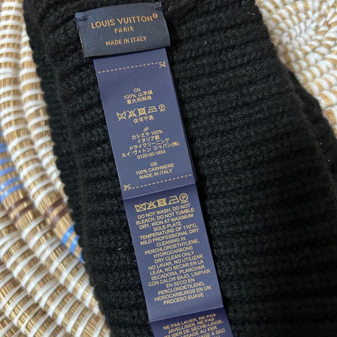 ルイヴィトン ニット帽 LVロゴ ビーニー スパーク