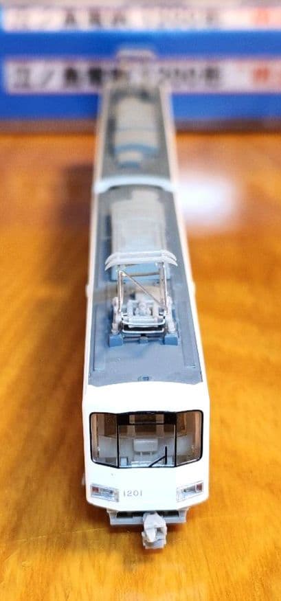 【美品・動作確認済】MODEMO 江ノ電 1200形 明治製菓号 M車 NT26