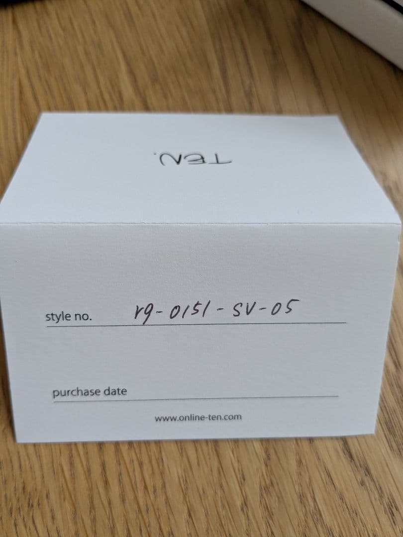 TEN. ハートシグネットリング SV 5号