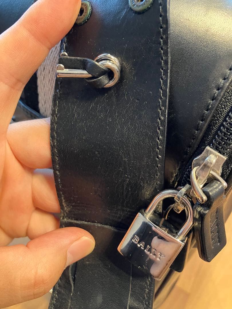 【美品】BALLY バリー キャリーケース トラベルバッグ 黒