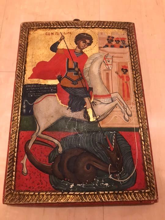 ヴィンテージ木彫オブジェ