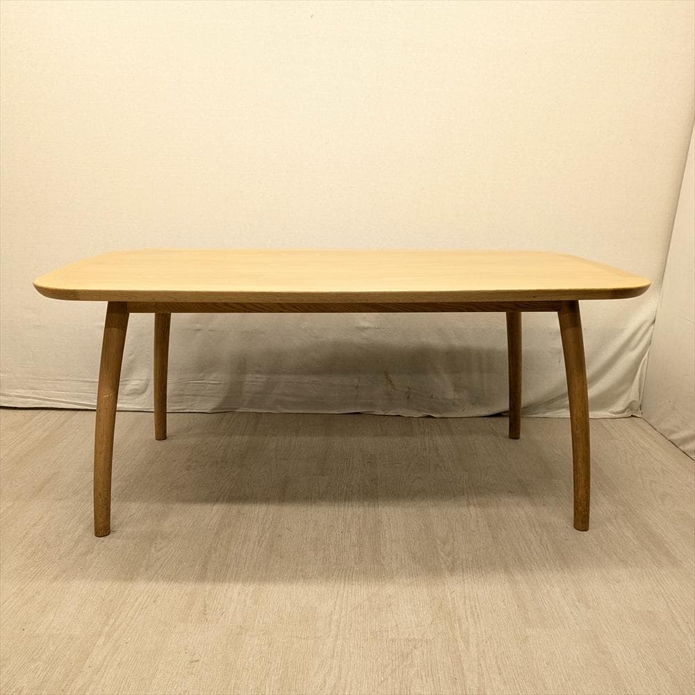 カンディハウス　ヒッコリー ナラ　ダイニングテーブル　食卓テーブル　W160