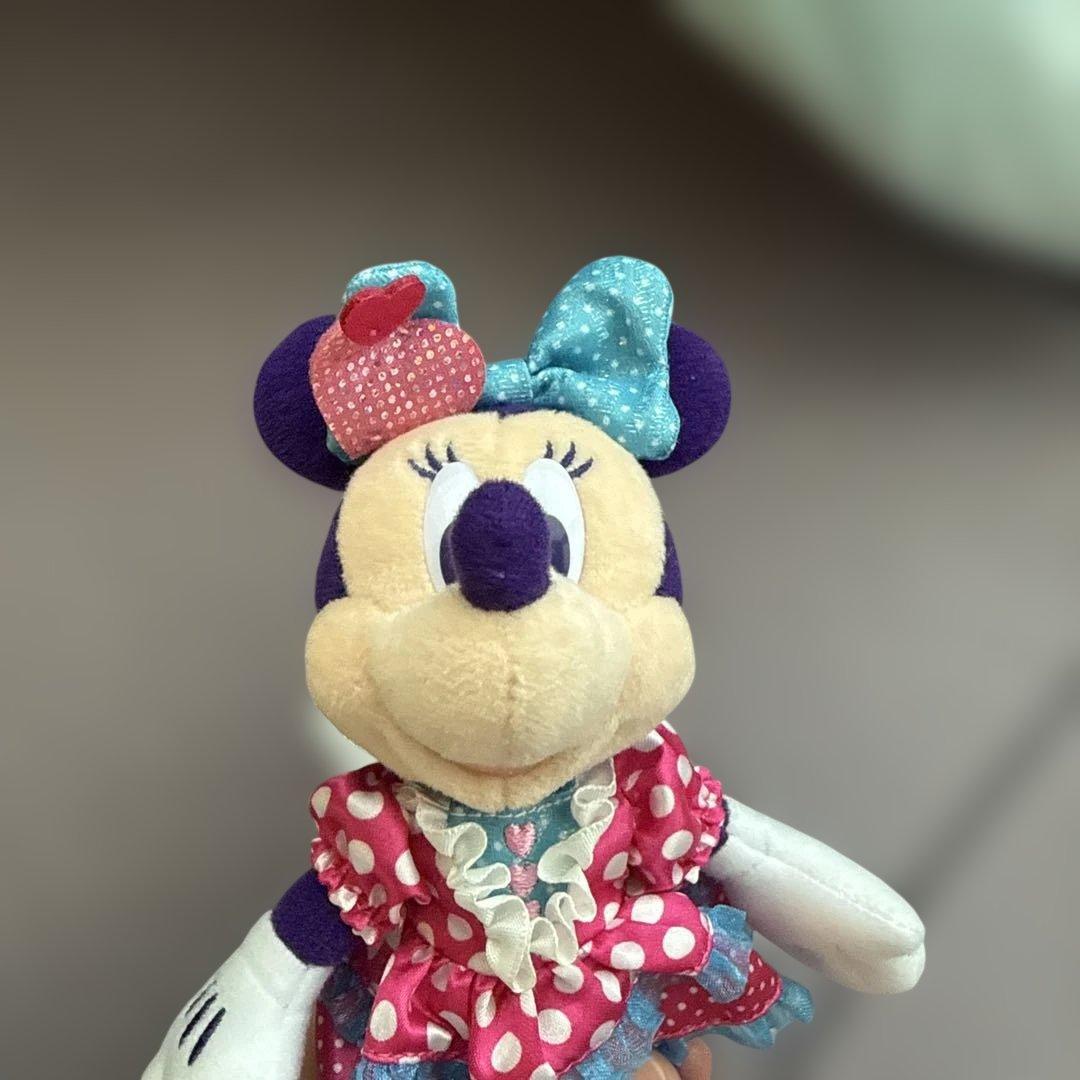 タグ付き　ミニーのファンダーランド♡パルパルーザ♡ぬいぐるみバッジ