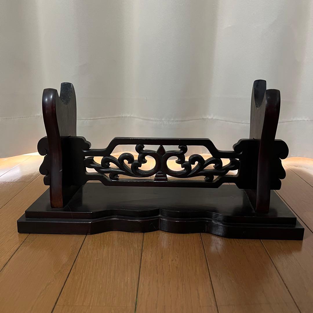 象　牙　台　飾り台　刀掛け