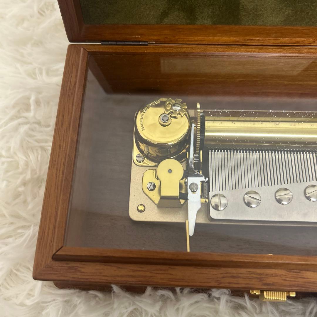 【美品】オルフェウス　オルゴール　荒城の月　さくら さくら　SANKYO