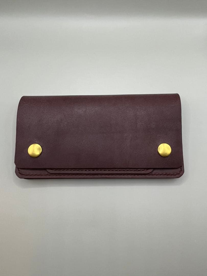 【値下げ】トラッカーウォレット　ラフィアン(ホーウィン社)①