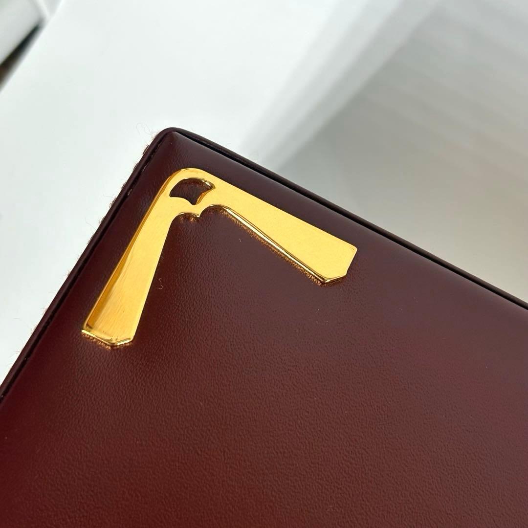 カルティエ　Cartier アタッシュケース マストライン ボルドー