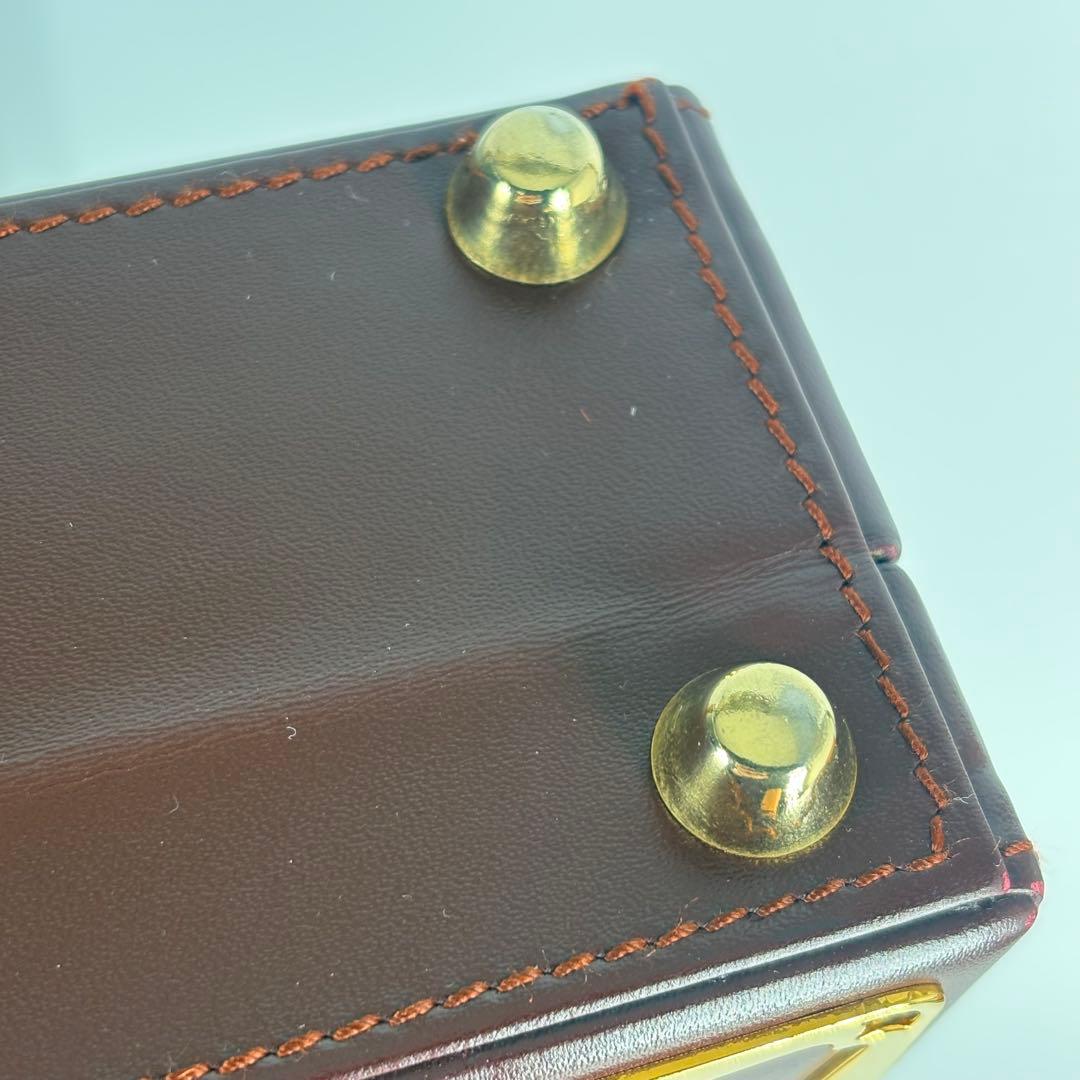 カルティエ　Cartier アタッシュケース マストライン ボルドー