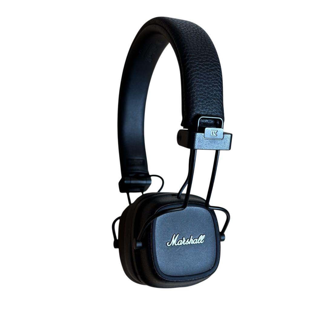 Marshall ワイヤレスオンイヤーヘッドホン Major Ⅳ ブラック