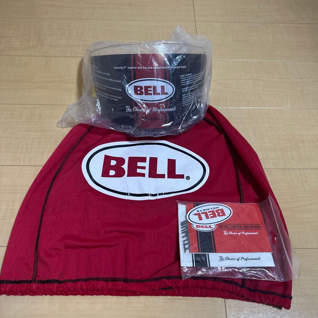 BELL BULLITT GLOSS BLACK バブルシールド付属