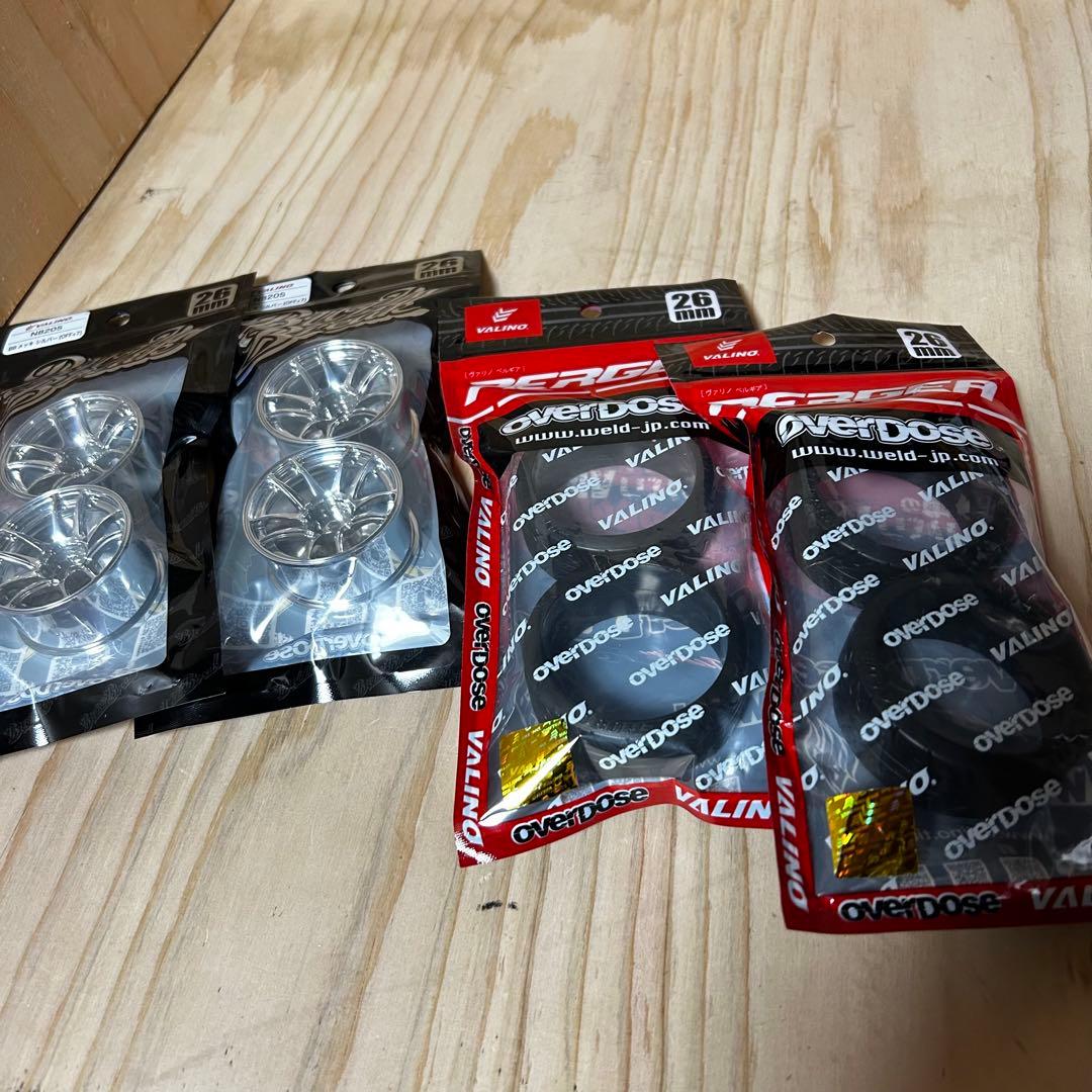 オーバードーズ OVERDOSE GALM ほぼフルオプ 赤 ガルム シャーシ