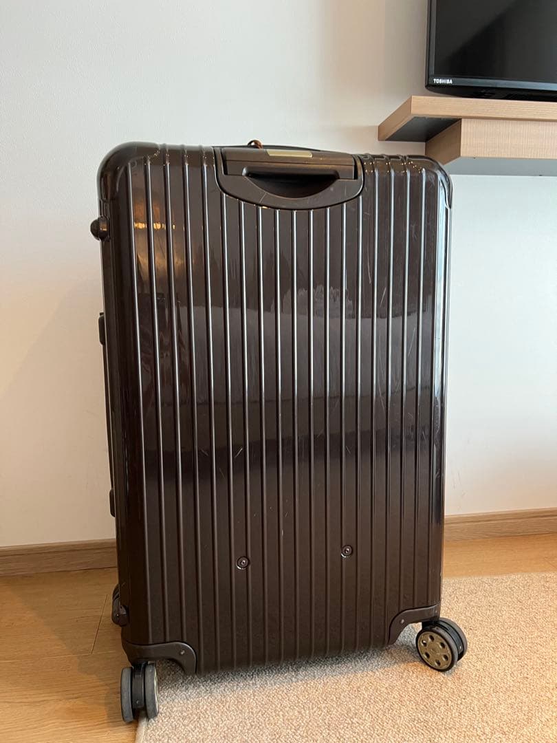 美品 RIMOWA リモワ サルサデラックス ダークブラウン チェックインL相当