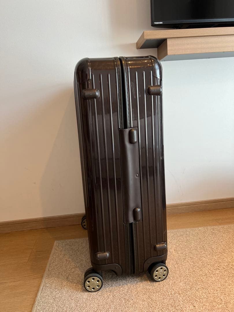 美品 RIMOWA リモワ サルサデラックス ダークブラウン チェックインL相当