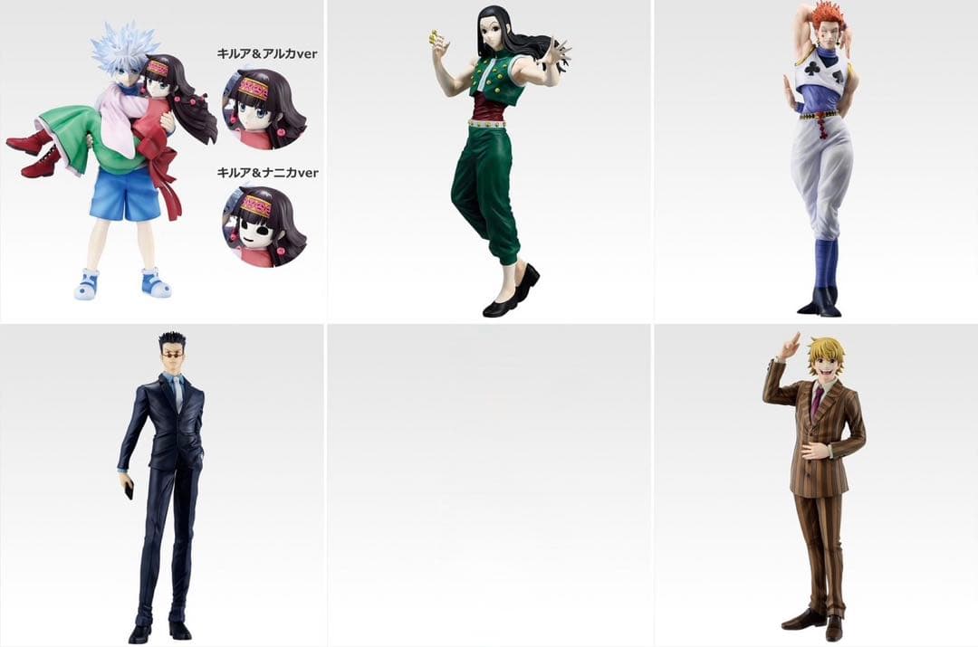 【新品】HUNTER×HUNTER　一番くじ　フィギュア　6種セット