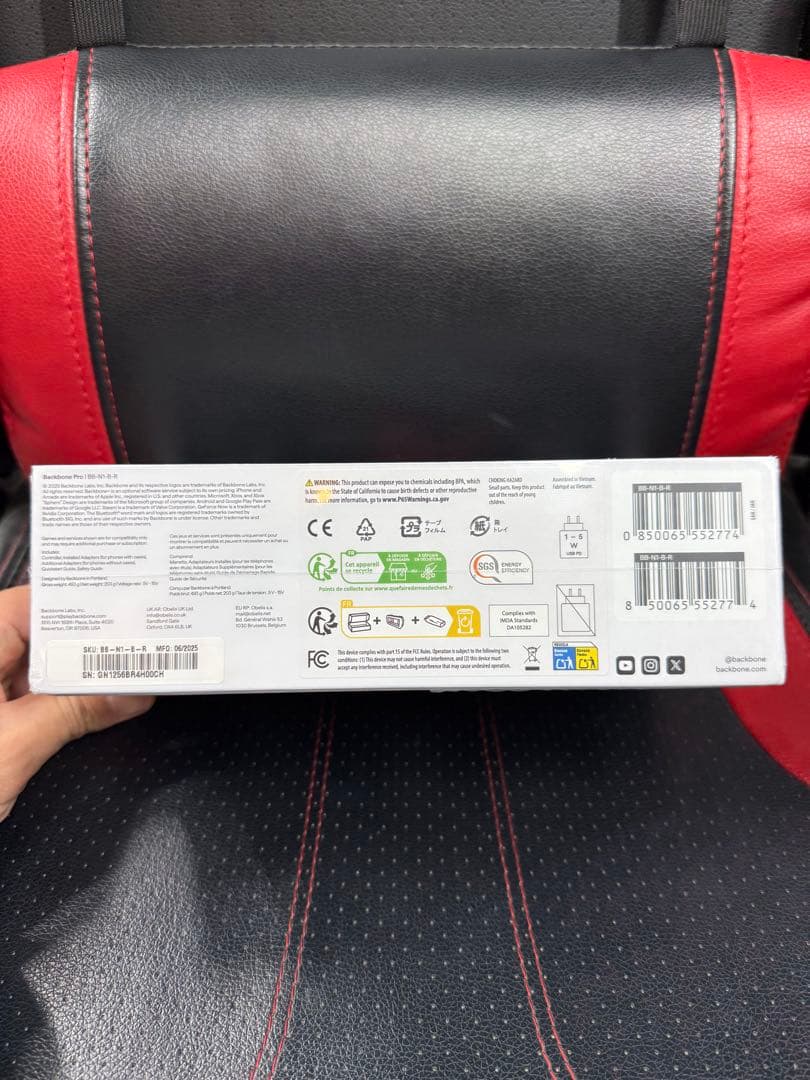 スマホアクセサリー Backbone Pro (USB-C)