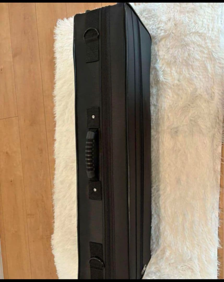 台湾製 シャトー ソプラノサックス　ブラックシルバー リガチャー・キャップ付