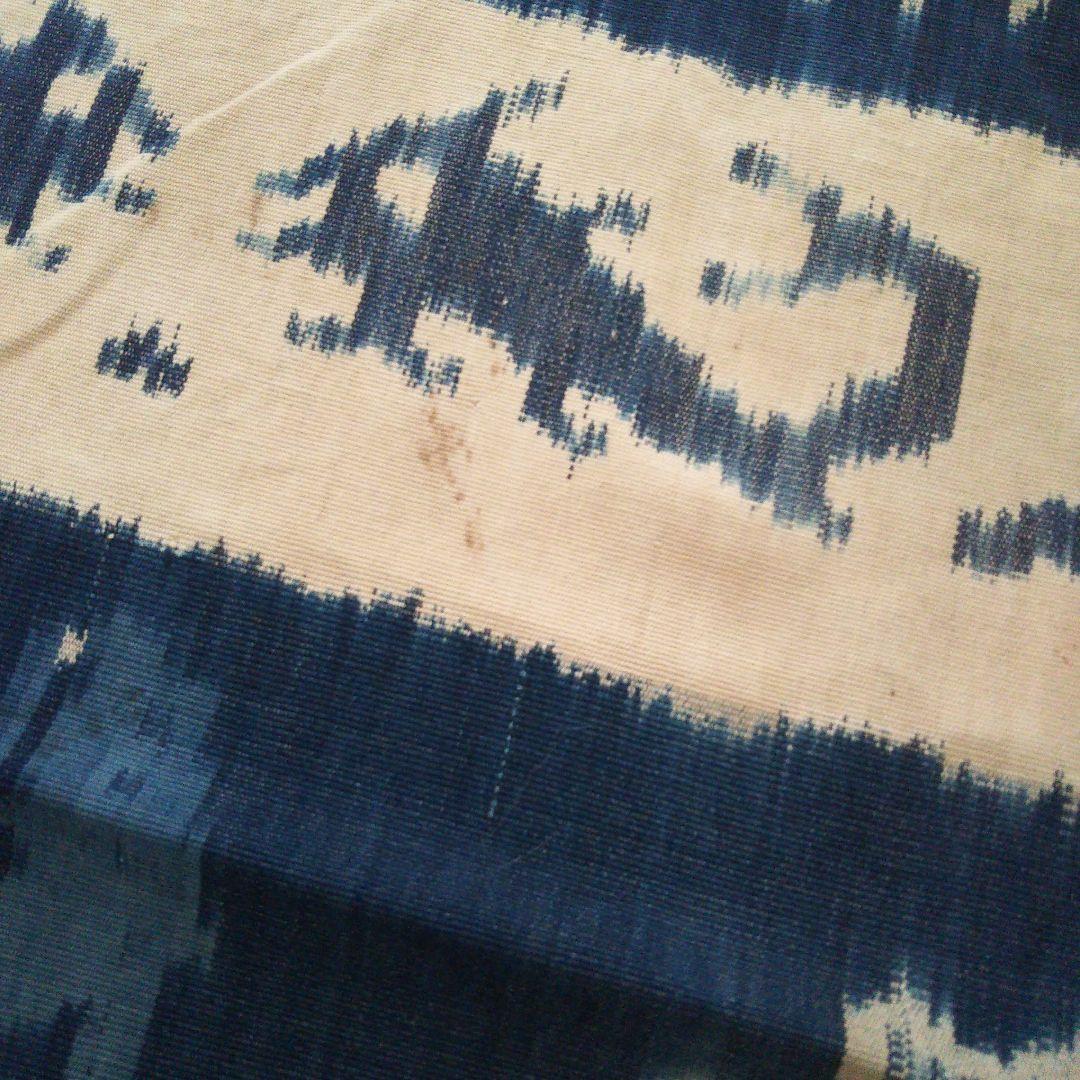 ★【ヴィンテージ】インドネシア スンバ島 藍染イカット