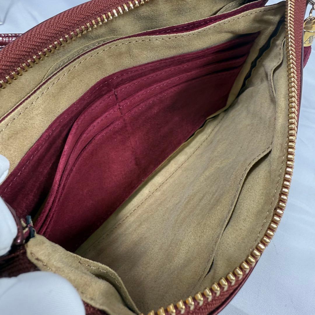 【美品】ATAO アタオ　ブーブードルチェ　お財布ポシェット ショルダーバッグ