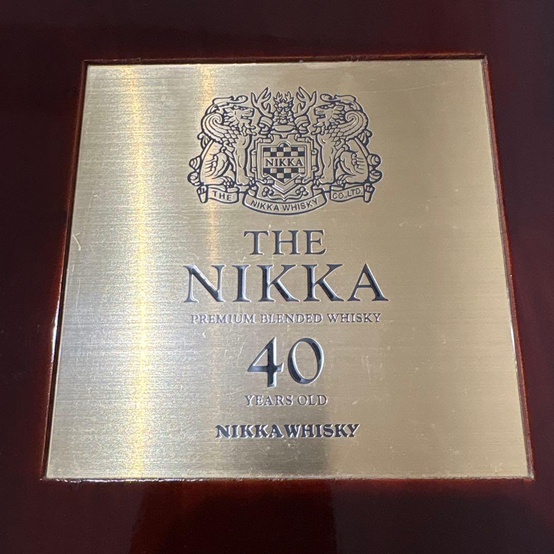 THE NIKKA 40 木箱