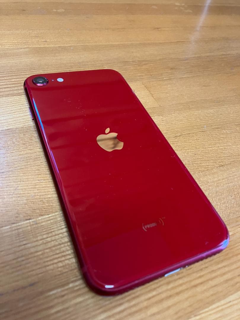 【美品】Apple iPhone SE 第3世代 128GB RED 本体