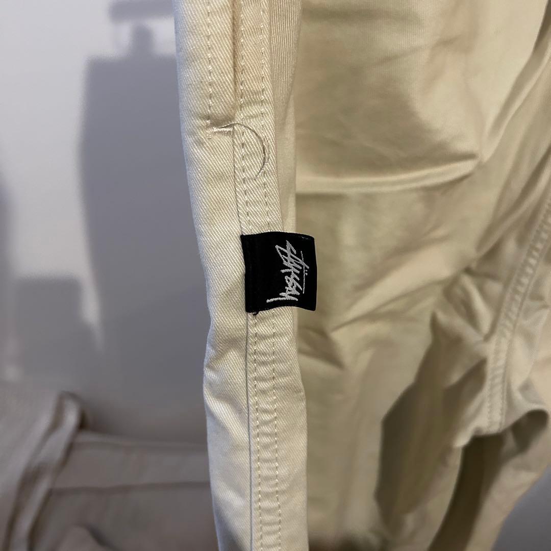 野村氏着用　STUSSY ビーチパンツ　ホワイト