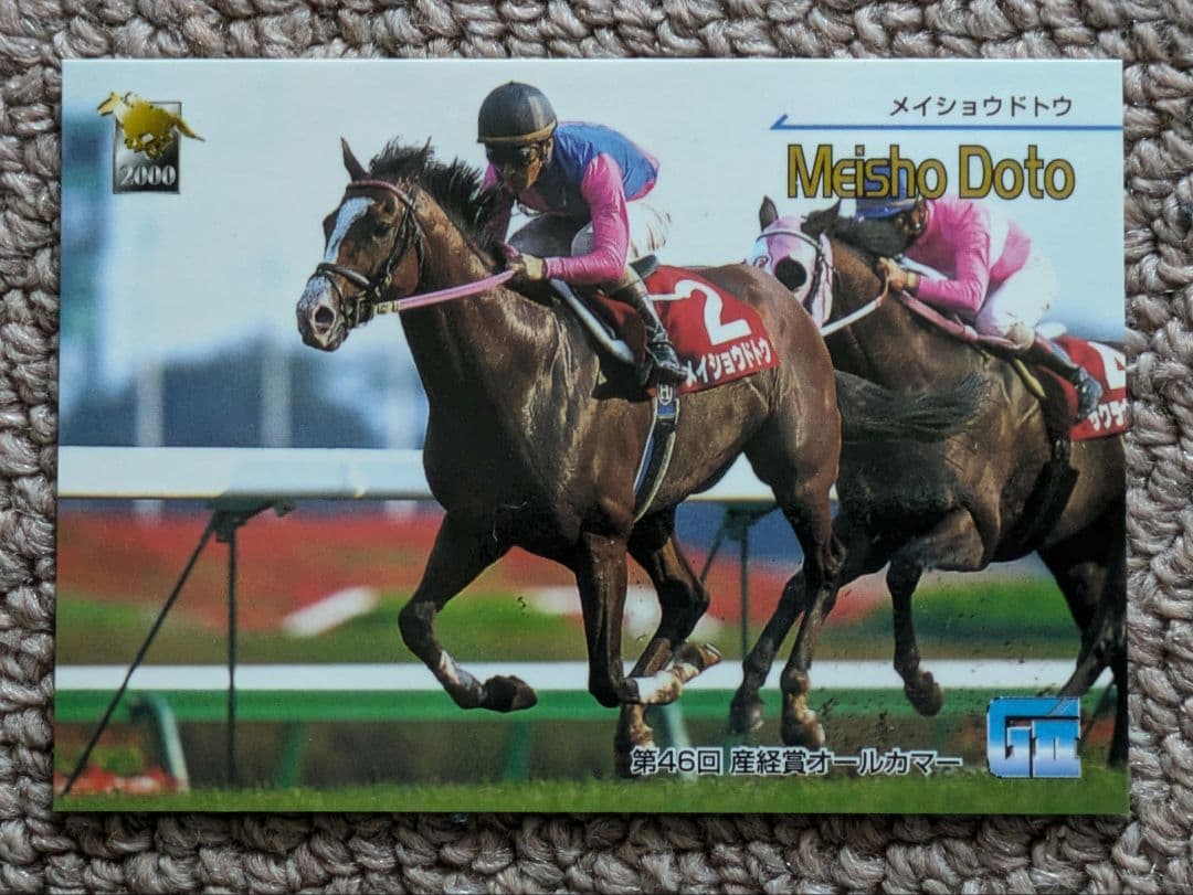 メイショウドトウ　勝利重賞カードセット & 宝塚記念単勝馬券