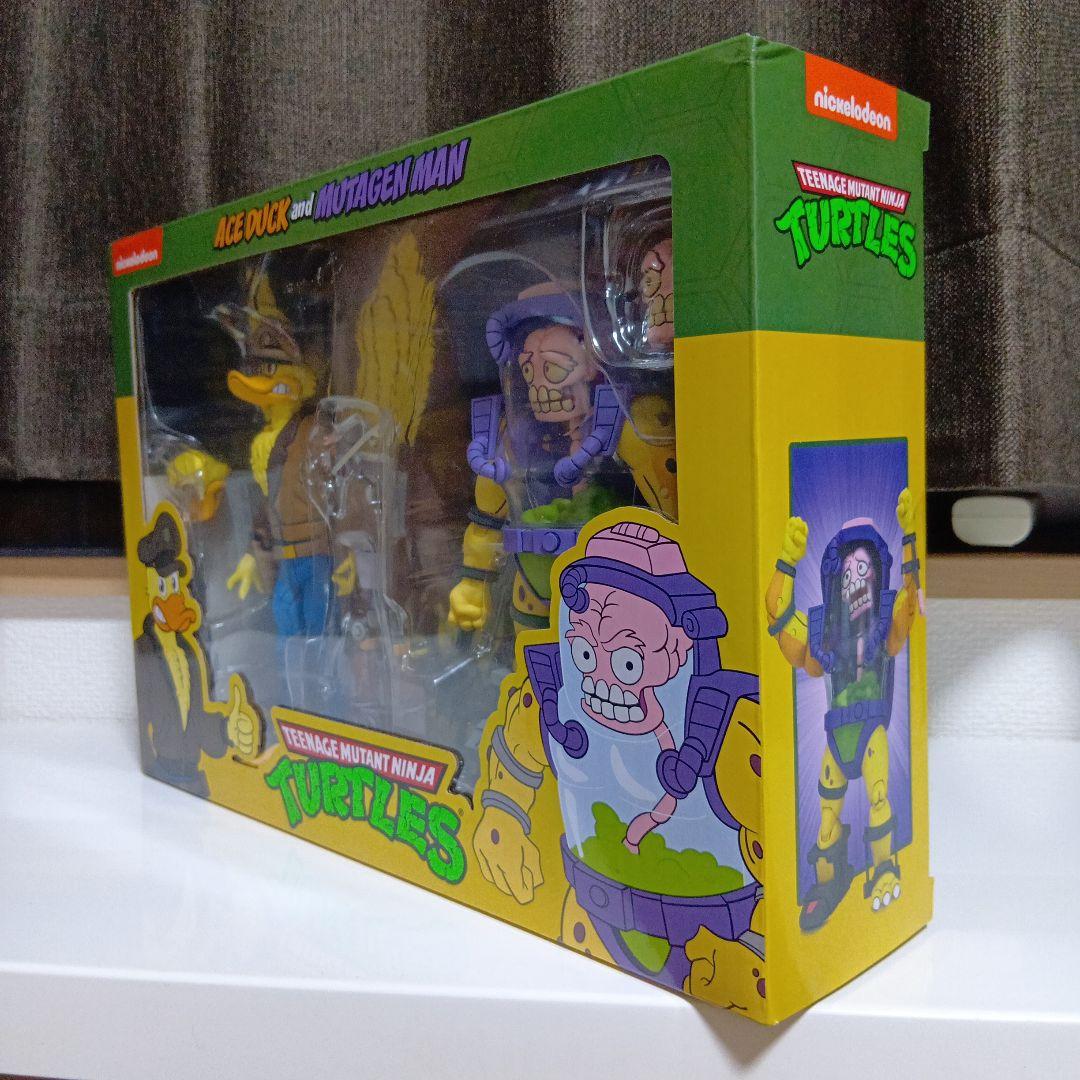 ネカ　ミュータントタートルズ　エースダック＆ミュータジェンマン TMNT