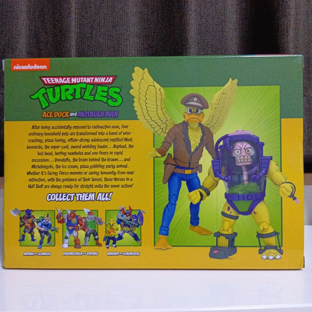 ネカ　ミュータントタートルズ　エースダック＆ミュータジェンマン TMNT
