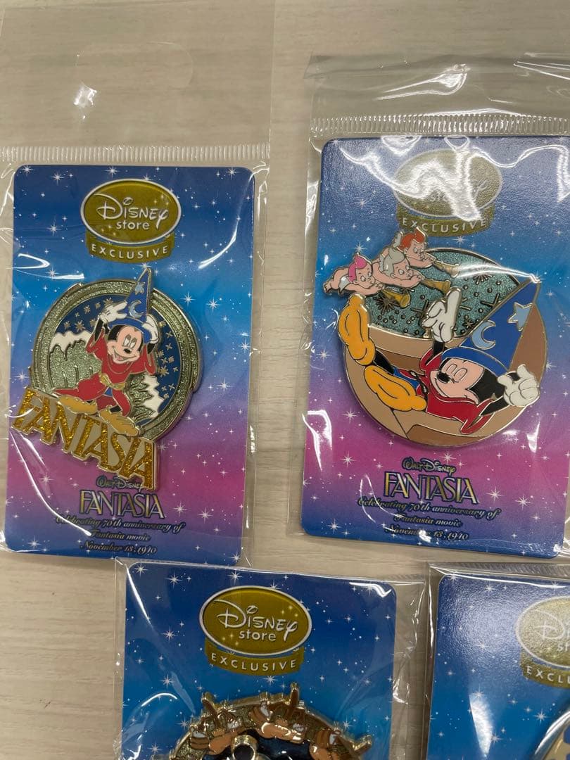 Disney Fantasia ピンバッジ 5個セット