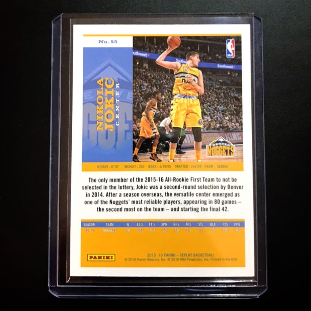 【D06】 NBA カード Nikola Jokic RC 99シリ