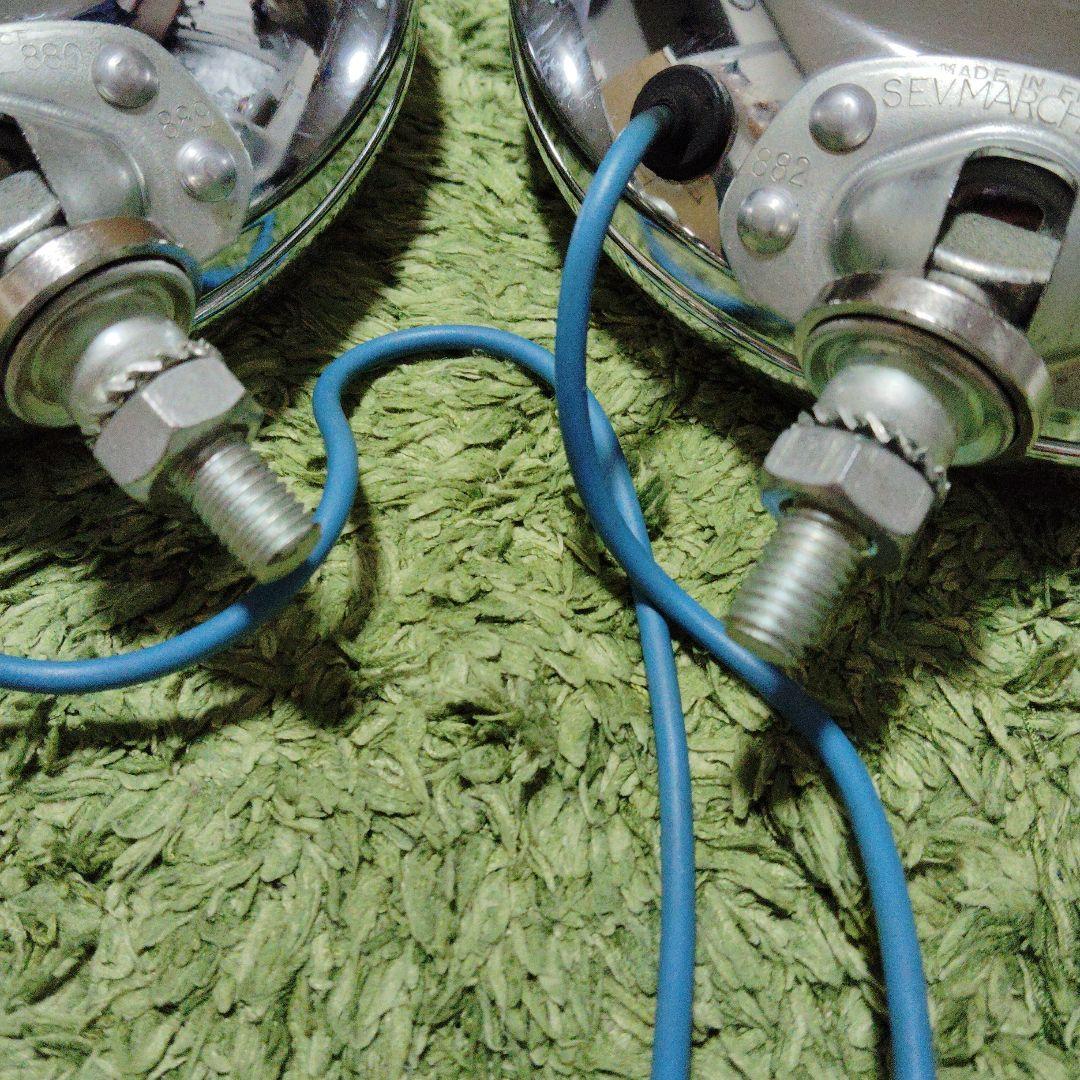 当時物 マーシャル 882 ヘッドライトMARCHAL イエロー フォグランプ