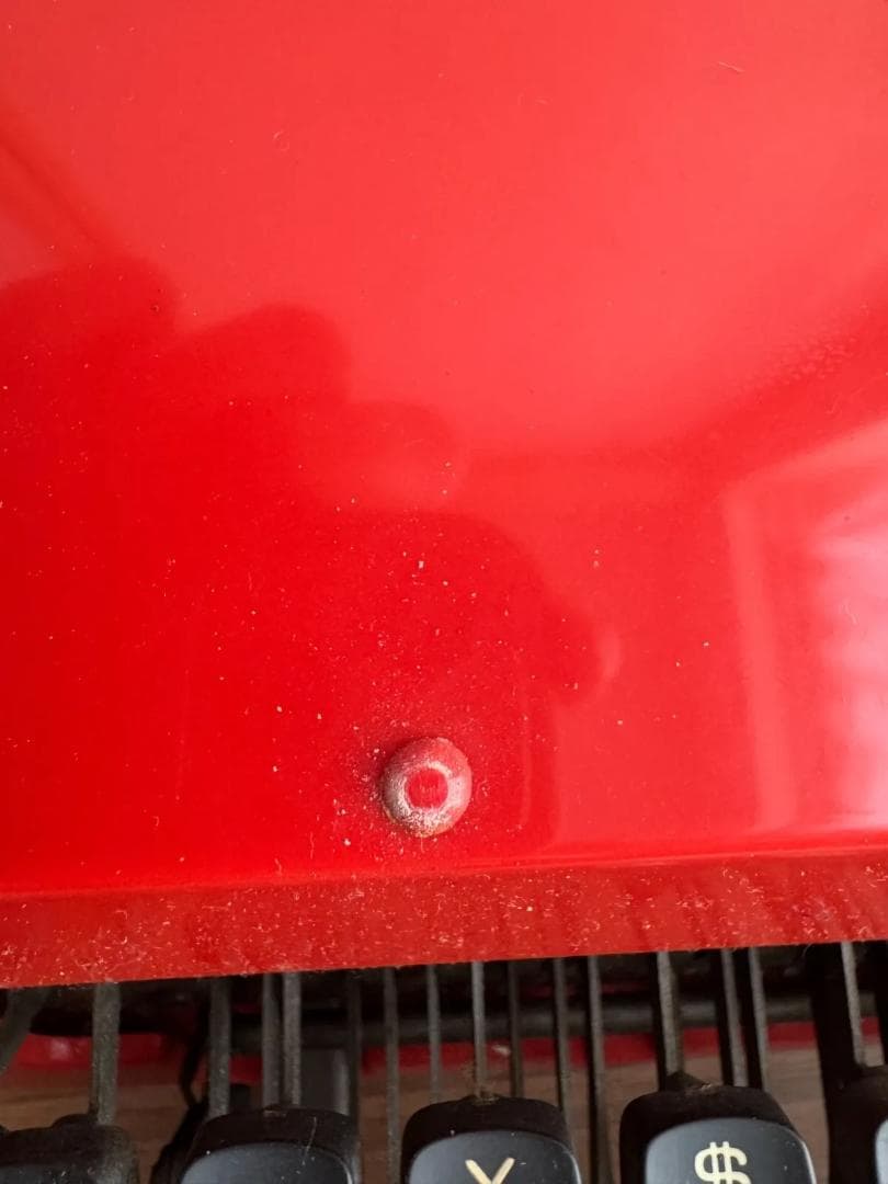 オリベッティ バレンタイン valentine タイプライター 赤