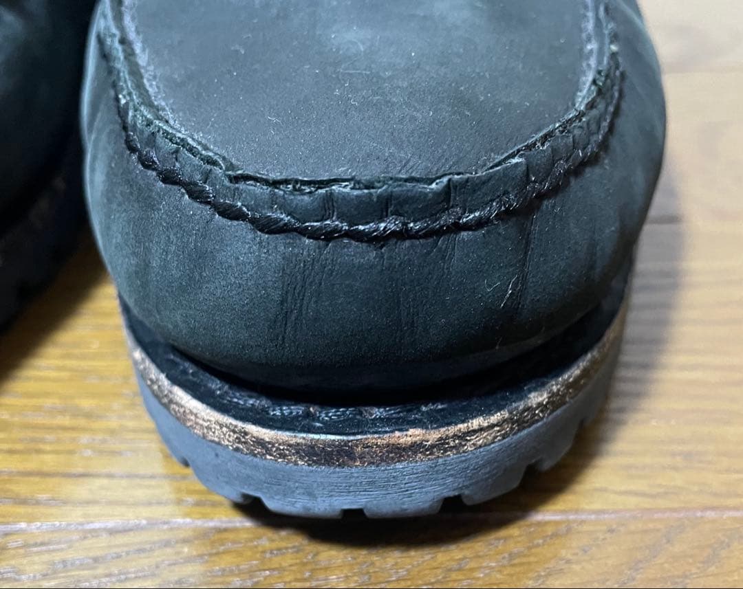 Timberland ティンバーランド 3eye モカシン 黒　27センチ