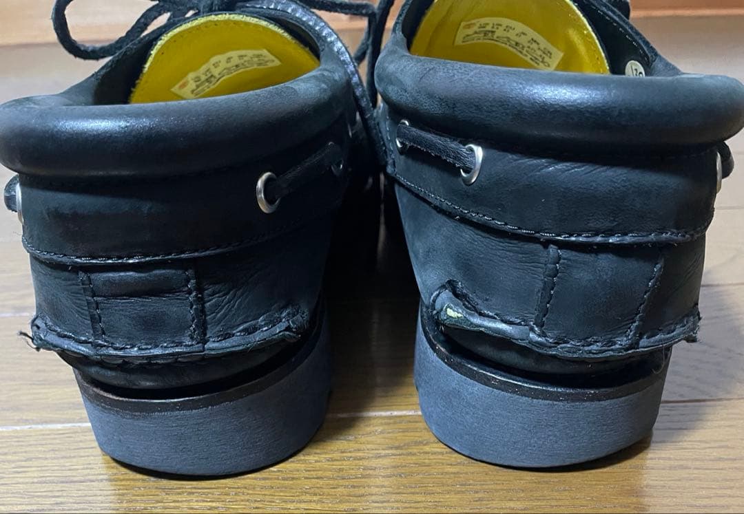 Timberland ティンバーランド 3eye モカシン 黒　27センチ
