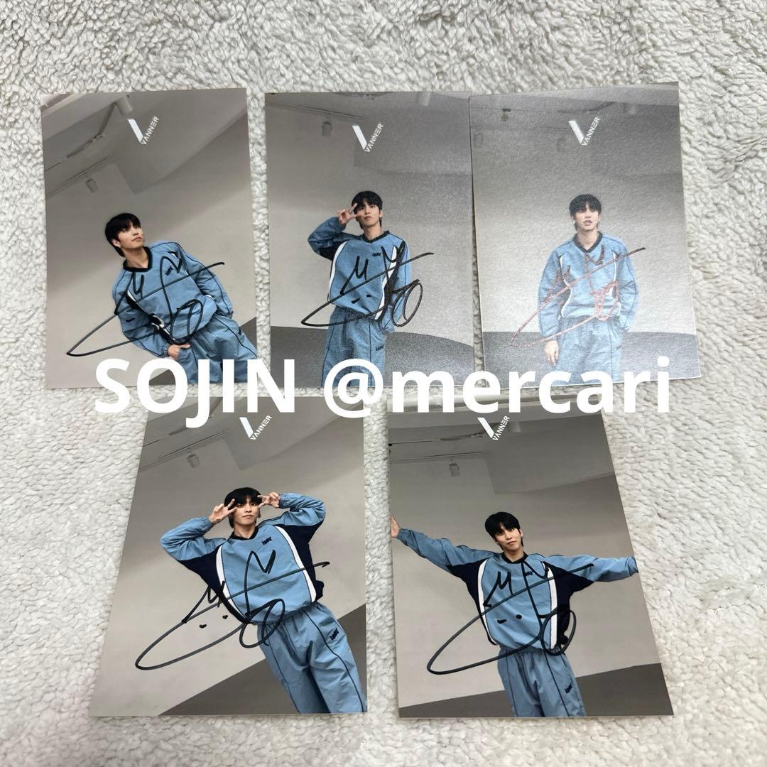 VANNER ゴン GON サイン入り ポストカード 5枚セット