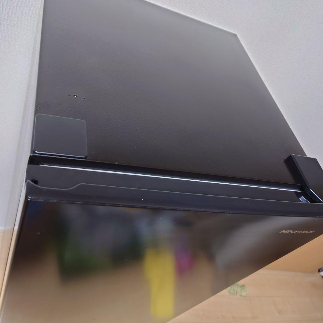 Hisense 2ドア冷蔵庫 黒 HR-D1701B 175L