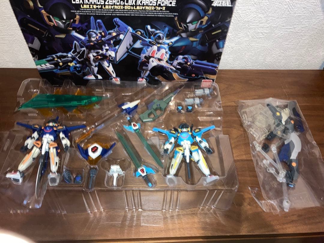 ダンボール戦機 Zモード LBX イカロスゼロ フォース　アキレス　セット