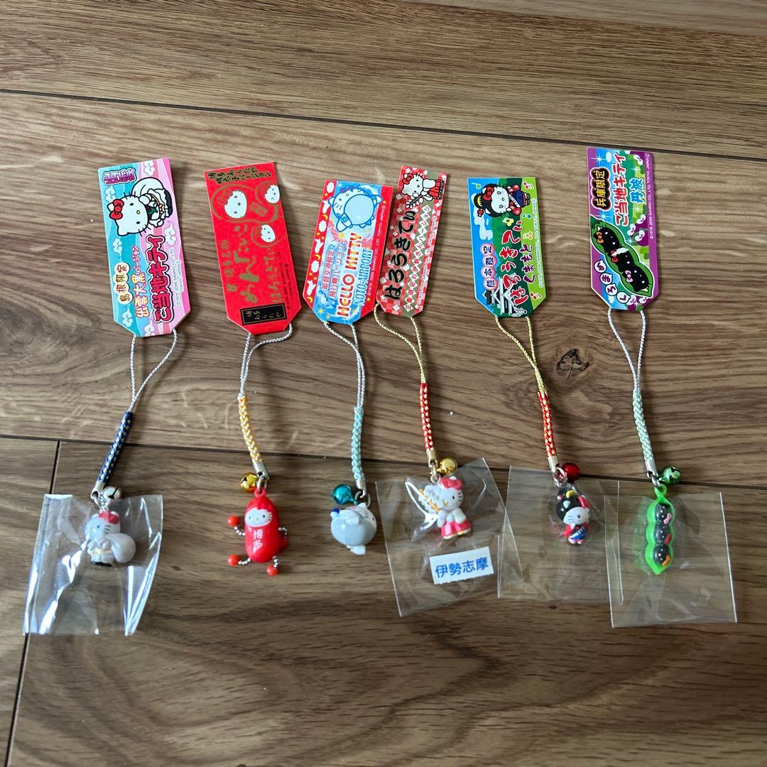 【まとめ売り】ご当地限定キティ 根付けキーホルダーセット 62個セット