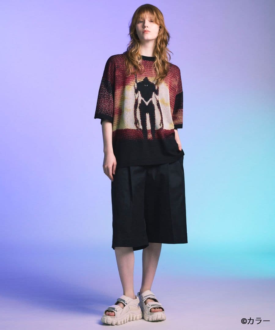 MAISON SPECIAL/メゾンスペシャル エヴァンゲリオンTシャツ　ニット