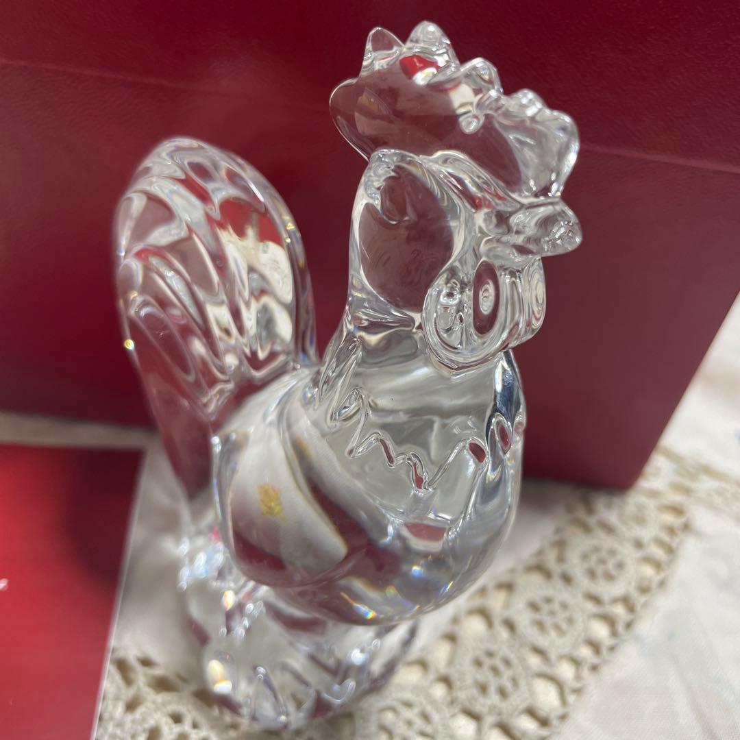 L　バカラ baccarat クリスタルガラス 干支シリーズ 鳥