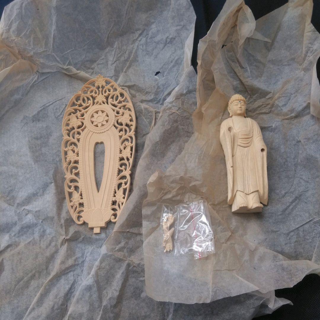 仏像 舟立阿弥陀 4.5寸